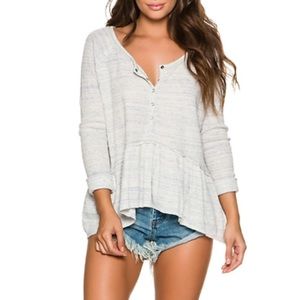 WE THE FREE Long Sleeve Thermal Knit Top